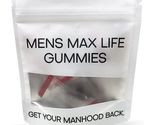 Men&#39;s Max Life Gummies 10 Enhancement for Horny Goat Weed - £54.94 GBP