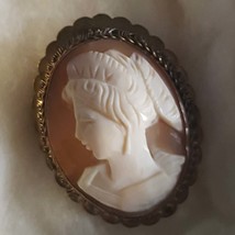 Rare Vintage Cameo Filigree 800 Silver Pendant Or Brooch Signed PA800 - £66.86 GBP