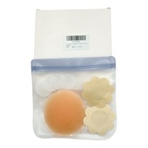 Lovinch Nipple Cover BC100, Adhesive Silicone Pasties, Creme Color, A-C Cup - $11.87