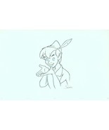 Jon Pinto Original Art SIGNED Walt Disney World Park Peter Pan Gallery P... - $98.99