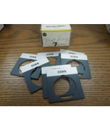 7- Allen Bradley 800T-X503 Down Legend Plate New in Box - $578.79 MXN