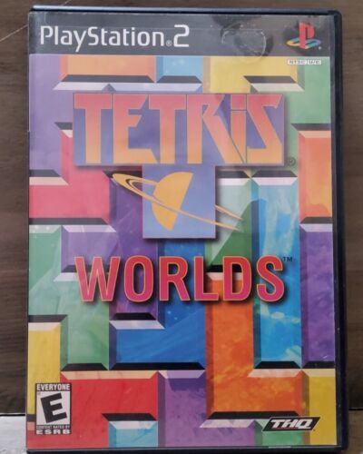 Primary image for Tetris Worlds Playstation 2 Complete w/ Manual Everyone THQ 1-4 Players