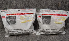 2 x 3M 5203 HALF FACE Respirator Mask Organic Vapor Acid Gas Assembly - ... - $27.99
