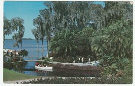Vintage Postcard Sightseeing Boats Cypress Gardens Florida 1963 - £5.44 GBP