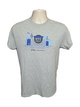 New Balance 2017 NYRR United Airlines NYC Half Volunteer Adult Small Gray TShirt - £14.24 GBP