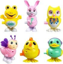 6 Pack Easter Wind up Toys for Kids Boys Girls Toddlers Easter Basket St... - £25.69 GBP