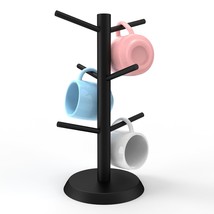 Black Mug Holder,Coffee Mug Holder,Coffee Mug Tree,Non-Slip Coffee Cup Holder,Co - £18.21 GBP