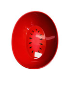 Watermelon Plastic Serving Dish Summer Picnic 7x5 Inches 2 Inches Deep - $12.75
