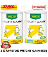2 X Appeton Weight Gain Powder 900g Vanilla For Adults Increase Weight &amp;... - £174.57 GBP