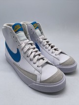 Authenticity Guarantee 
Nike Blazer Mid 77 White Laser Blue DA4086-107 G... - $89.95