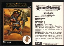 1991 TSR AD&amp;D Gold Border Fantasy Art Card 698 Forgotten Realms Dungeons Dragons - £5.44 GBP
