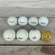 Lot of 8 Assorted Golf Balls Nike Pinnacle Wilson Precept Penfold Ace - £10.54 GBP