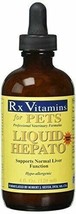 NEW Rx Vitamins Chicken Flavor Liquid Hepato for Pets Hypo-allergenic 4 ... - $36.88