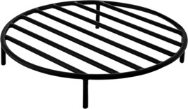 Vevor Fire Pit Grate, Heavy Duty Iron Round Firewood Grate, 19&quot; Round Wo... - $63.94