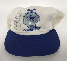 Billy Davis Autographed Dallas Cowboys Football Hat - £11.91 GBP