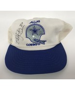 Billy Davis Autographed Dallas Cowboys Football Hat - $15.00