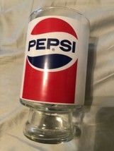 VTG Pepsi-Cola 30 Fluid Ounces Footed Glass 1980&#39;s - £11.61 GBP