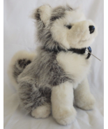 Husqvarna Husky Wolf Dog Plush Puppy Gray Stuffed Toy Limited Ed Vintage... - €61,38 EUR