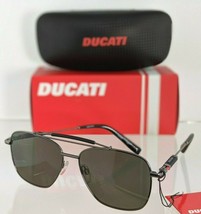 Brand New Authentic DUCATI Sunglasses DA 7003 900 57mm Black Gunmetal DA7003 - £92.58 GBP