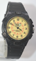 Vintage Lorus Quartz V515-6840 Mens Military dial 50m WR watch New Bat GUARANTEE - $24.70