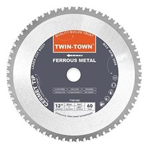12-Inch 60 Teeth Steel And Ferrous Metal Cermet Saw Blade With 1-Inch Arbor - $51.95