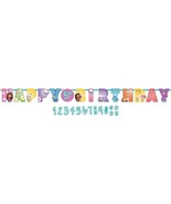 Gabby&#39;s Dollhouse Jumbo Banner Add An Age Letter Happy Birthday Decoration - $220.22 MXN