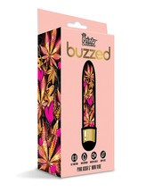 Buzzed 5&quot; Mini Vibe Bullet Vibrator Pink Kush - £14.55 GBP