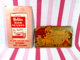 Vintage Holden Red Stamp and Sewing Circle Needle Pack Booklets Full of Needles - £11.07 GBP