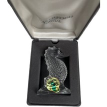 Vintage Waterford Figurine Crystal Heritage Seahorse Memento 2.5&quot; Cut Glass - £33.55 GBP