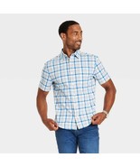Goodfellow &amp; Co. Men&#39;s Short Sleeve Poplin Button Down Shirt XX-LARGE Li... - $34.35 CAD
