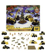 CAT Little Machines Advent Calendar 24 Piece Set Incl. Dirt 10 Little Ma... - £28.73 GBP