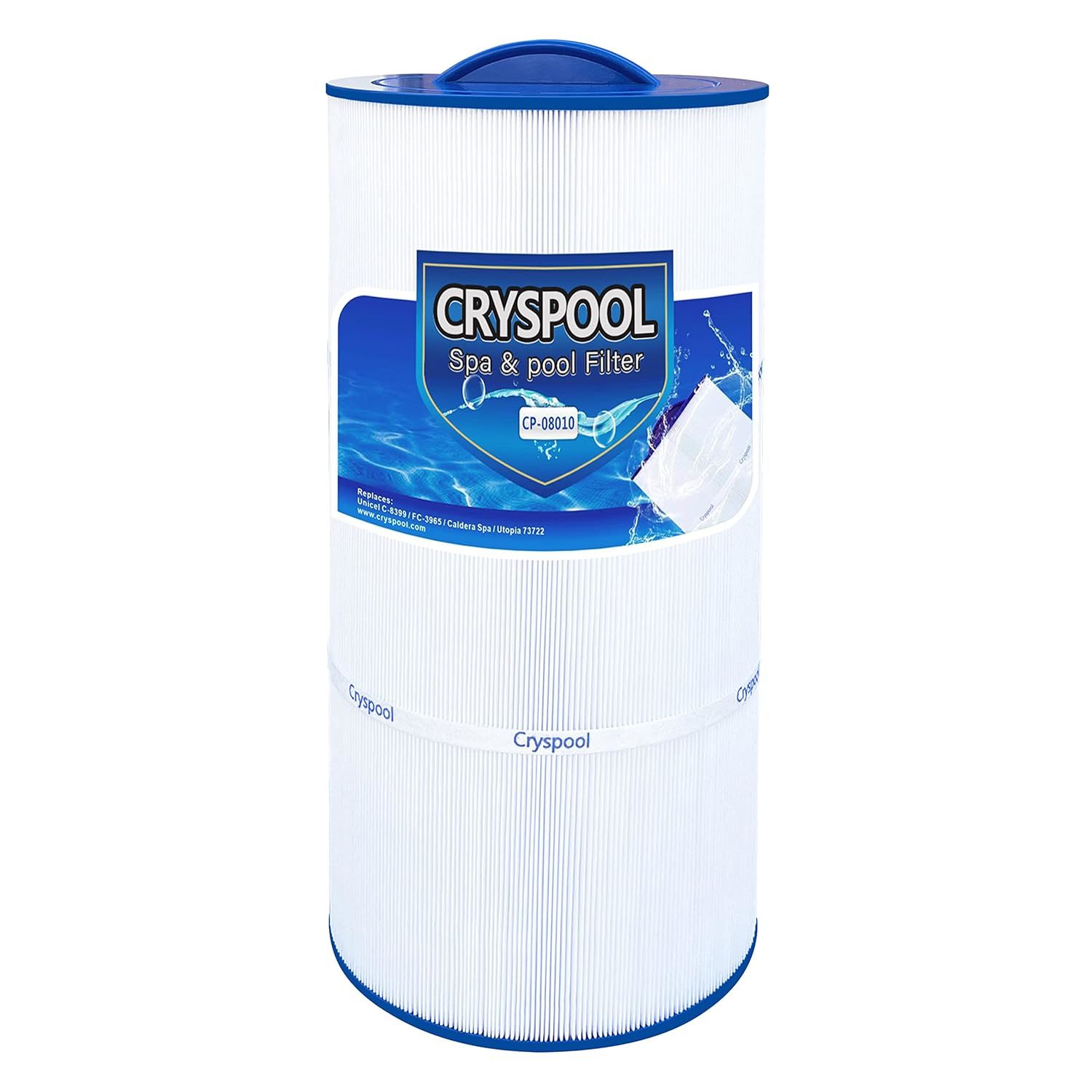 Spa Filter Compatible With Caldera Utopia 73722,1039607, C-8399,Pcd100W, Fc-3965