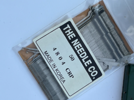 The Needle Company 50 pc vintage textile mill sewing needles #4804 CRP - $147.22 MXN