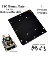 RCP ESC Mount plate Max 6 ESC Base Mount Plate 3 Versions - $13.99