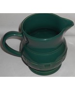 Longaberger IVY GREEN WOVEN TRADITIONS PATTERN 64 oz Pitcher MADE IN USA - $1,501.01 MXN
