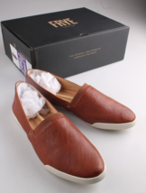 FRYE Melanie Femme Brun Cuir Slip On Chaussure Baskets - $29.96
