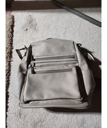 Large Travel Backpack Purse for Women Vegan Leather Fashion Tassel Shoulder - £13.18 GBP