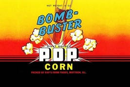 Bomb-Buster Popcorn - Art Print - £17.57 GBP+