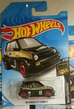 2019 Hot Wheels &#39;85 HONDA CITY TURBO 81/250 NIGHTBURNERZ 2/10 Black - £6.26 GBP