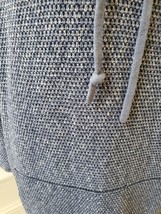 Pure Jill J Jill Sweater Oversized Cowl Neck Kangaroo Pocket 3/4 Sleeve S - £23.48 GBP