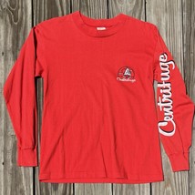 Vtg Hef-T Red Long Sleeve T-Shirt USA Centrifuge Sailboat Yacht Adult Si... - $271.31 MXN