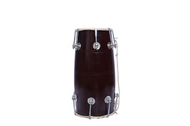 Baby Dholak Musical Instrument Bolt Dholki bag With Nuts Black colour dh... - £76.74 GBP