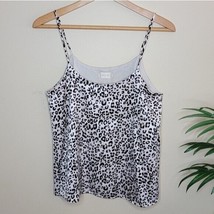 Altar&#39;d State | Snow Leopard Print Camisole Tank Blouse, size small - £13.67 GBP