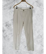 John Elliott Men&#39;s 100% Cotton Canvas Pants White Size 32/30 - $1,202.77 MXN
