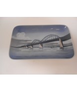 Vintage Royal Copenhagen Denmark Porcelain Dish 5 x 3 Storstrom Bridge - €31,31 EUR
