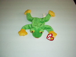 Smoochy The Frog Ty Beanie Babies Plush 1997 (New With Tags) Dob Rare Error!! - £313.81 GBP