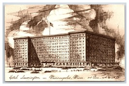 Hotel Leamington Minneapolis Minnesota MN UNP Postcard S13 - £3.21 GBP