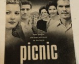Picnic Tv Guide Print Ad Josh Brolin Gretchen Mol Mary Steenburgen TPA17 - $5.93