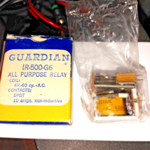 RELAY Guardian IR-500-G6 6V DPDT 10 AMP NOS - $9.66