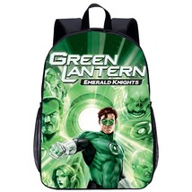  Green Lantern 3D Printing Backpa Bag For School Boys Girls Kids Bag For Student - £89.49 GBP